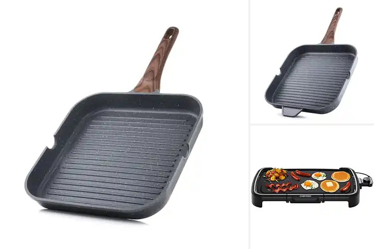 Detailed view of 10 Best Versatile Griddles for Easy, Flavorful Meals