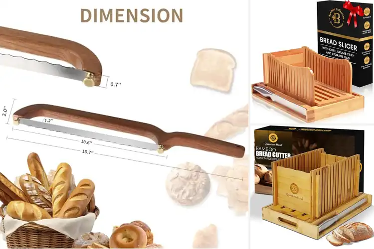 Detailed view of 10 Best Wooden Bread Cutters: Slice Perfect Loaves Every Time