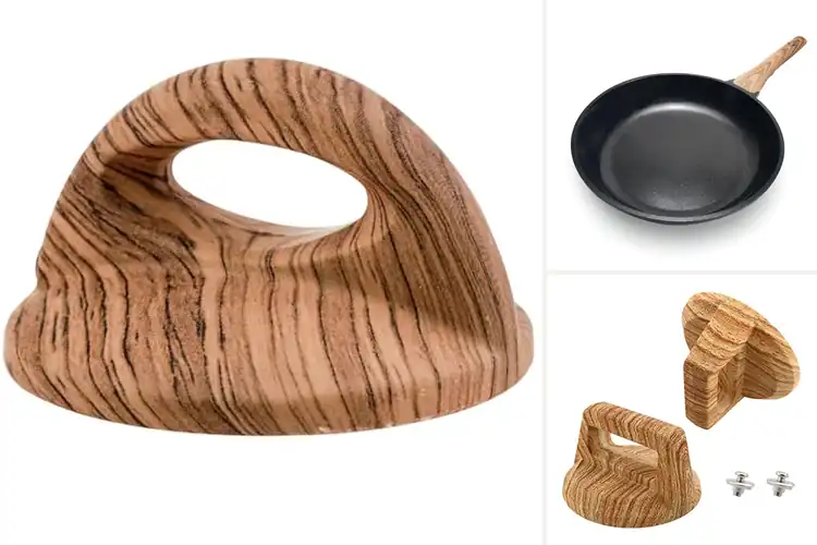 Detailed view of 10 Best Woodgrain Bakelite Handles for Stylish Cookware Upgrade