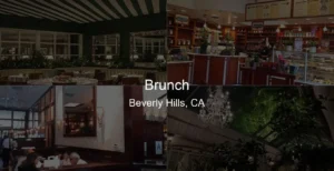 Photo of Brunch in Beverly Hills, CA