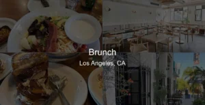 Photo of Brunch in Los Angeles, CA