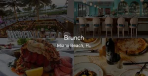 Photo of Brunch in Miami Beach, FL