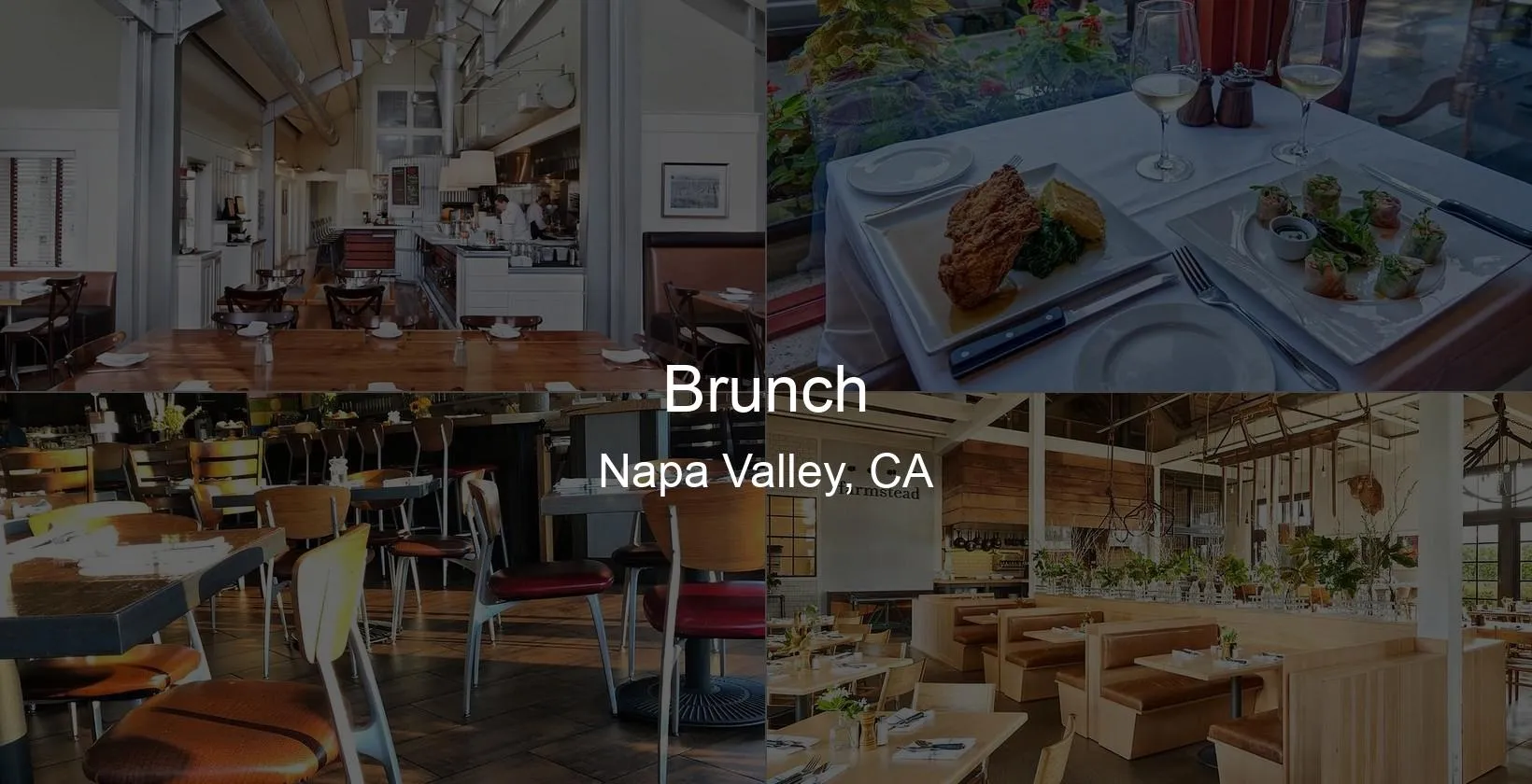 Photo of Brunch in Napa Valley, CA